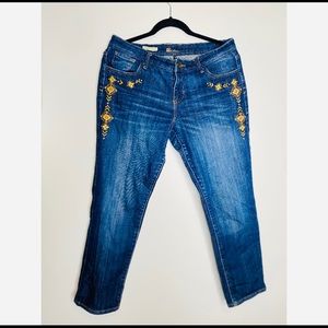 Kut From the Cloth Catherine Boyfriend Jeans boho